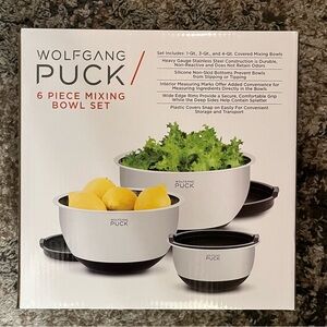 Wolfgang Puck 6 Piece Mixing Bowl Set